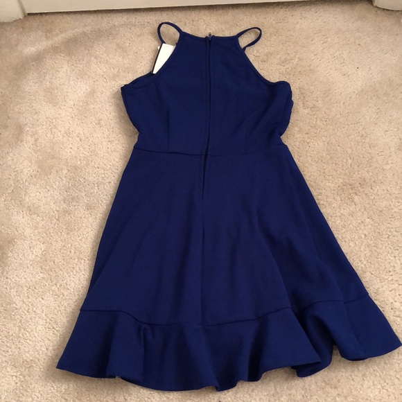 Speechless Ladies Royal Blue Homecoming Dress XXS NWT - Picture 6 of 6